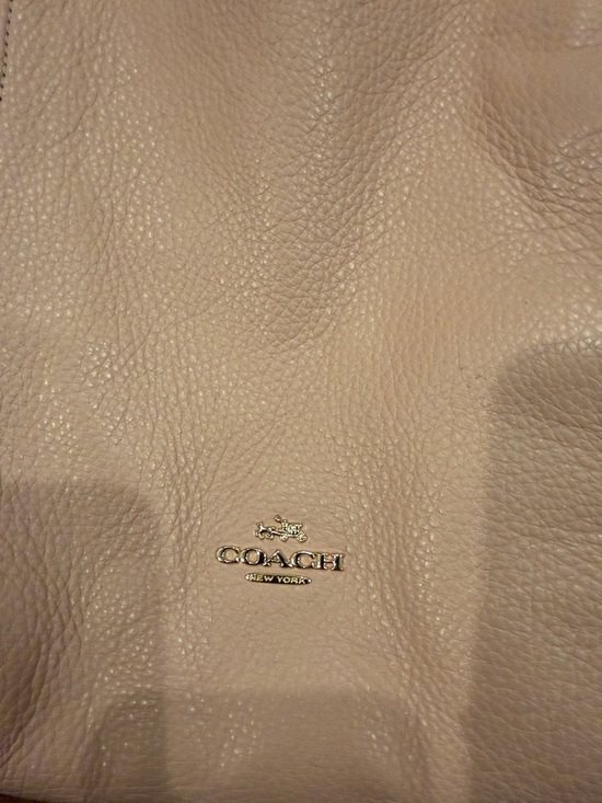 Coach Isabelle Pebble Leather Convertible Shoulder Crossbody blush pink - Picture 2 of 6